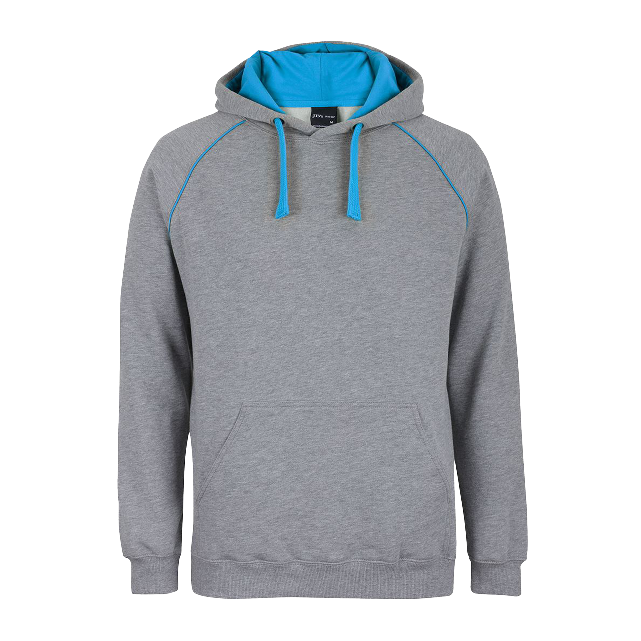 JB's Adults Contrast Fleecy Hoodie