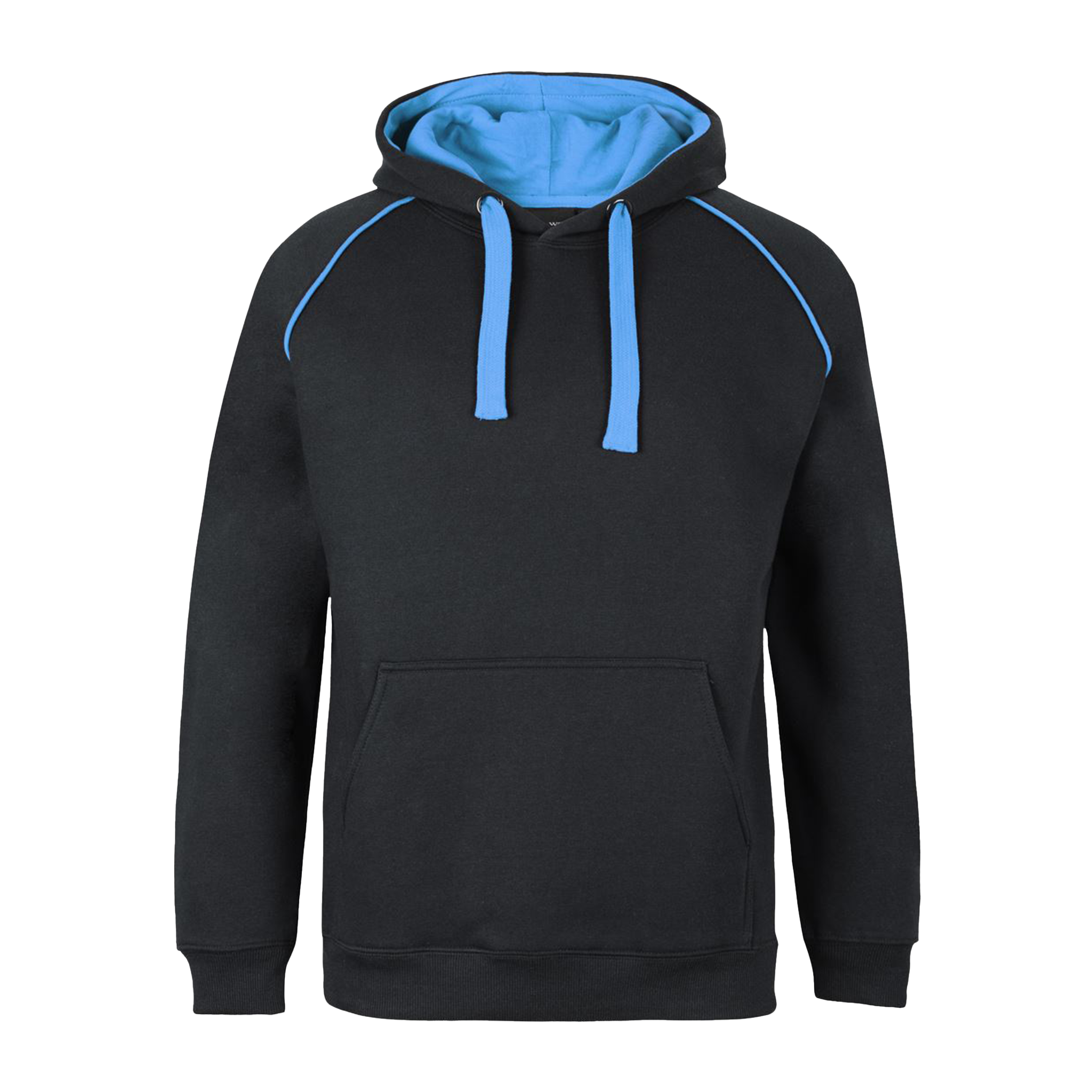JB's Adults Contrast Fleecy Hoodie