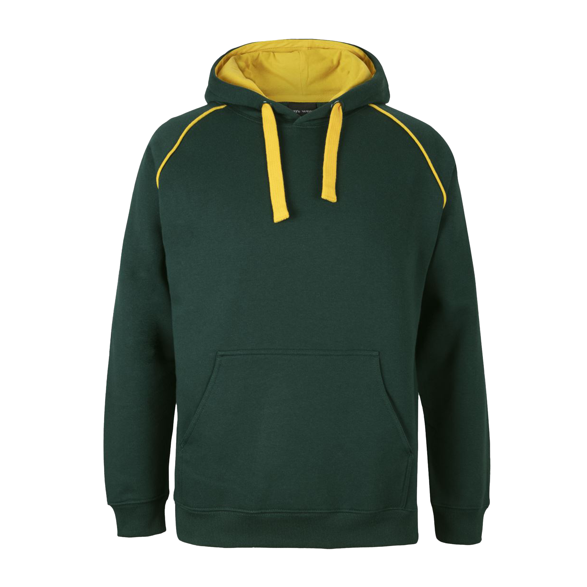 JB's Adults Contrast Fleecy Hoodie