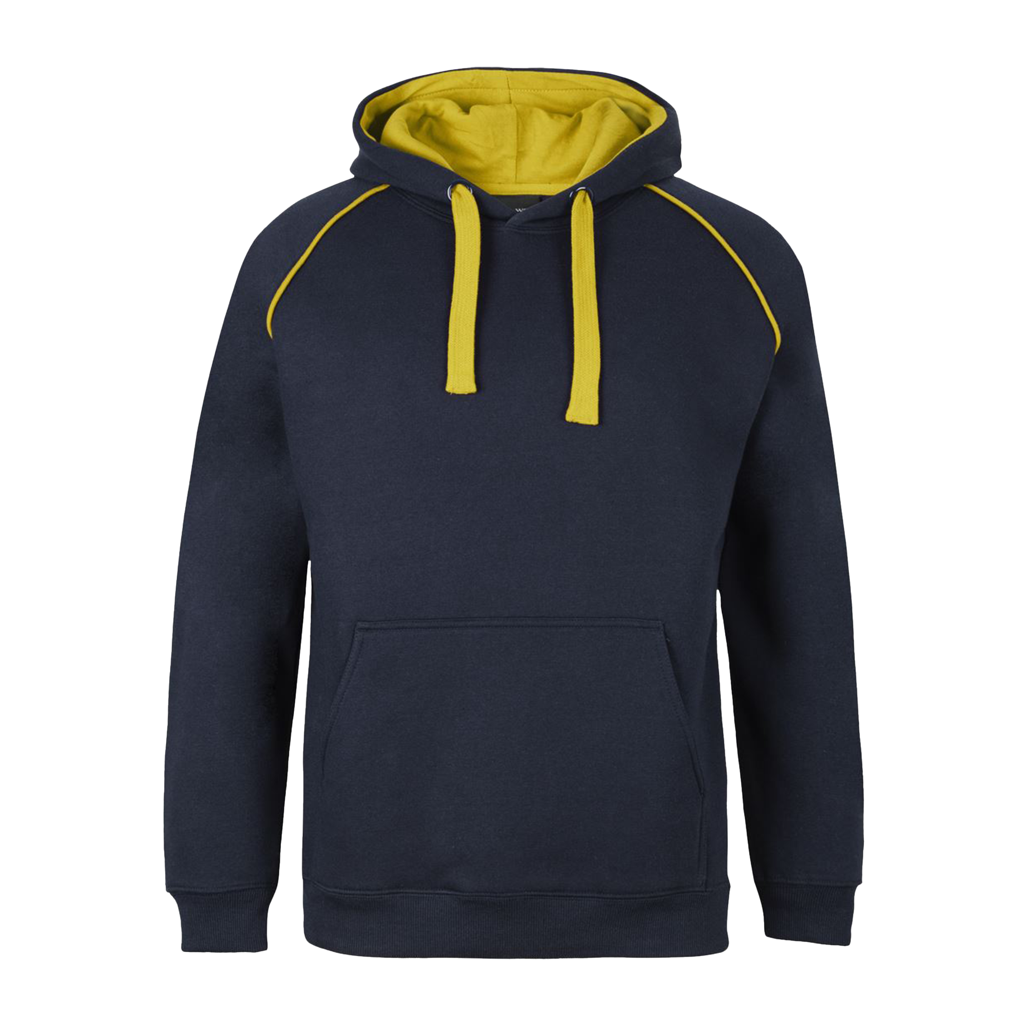 JB's Adults Contrast Fleecy Hoodie
