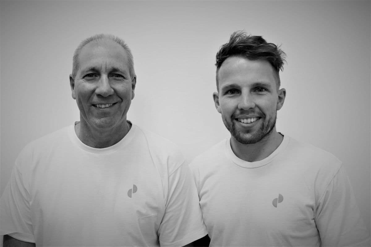 Sam Jensen and his father Peter Jensen