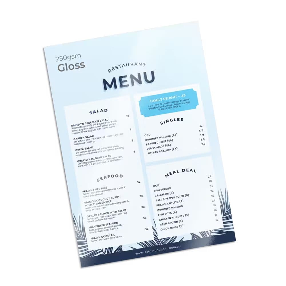 Menus