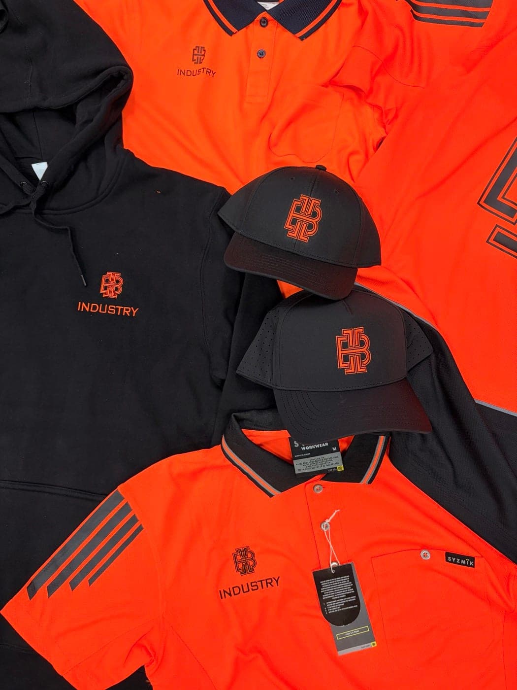 Branded apparel and merchandise produced by Capital Prints