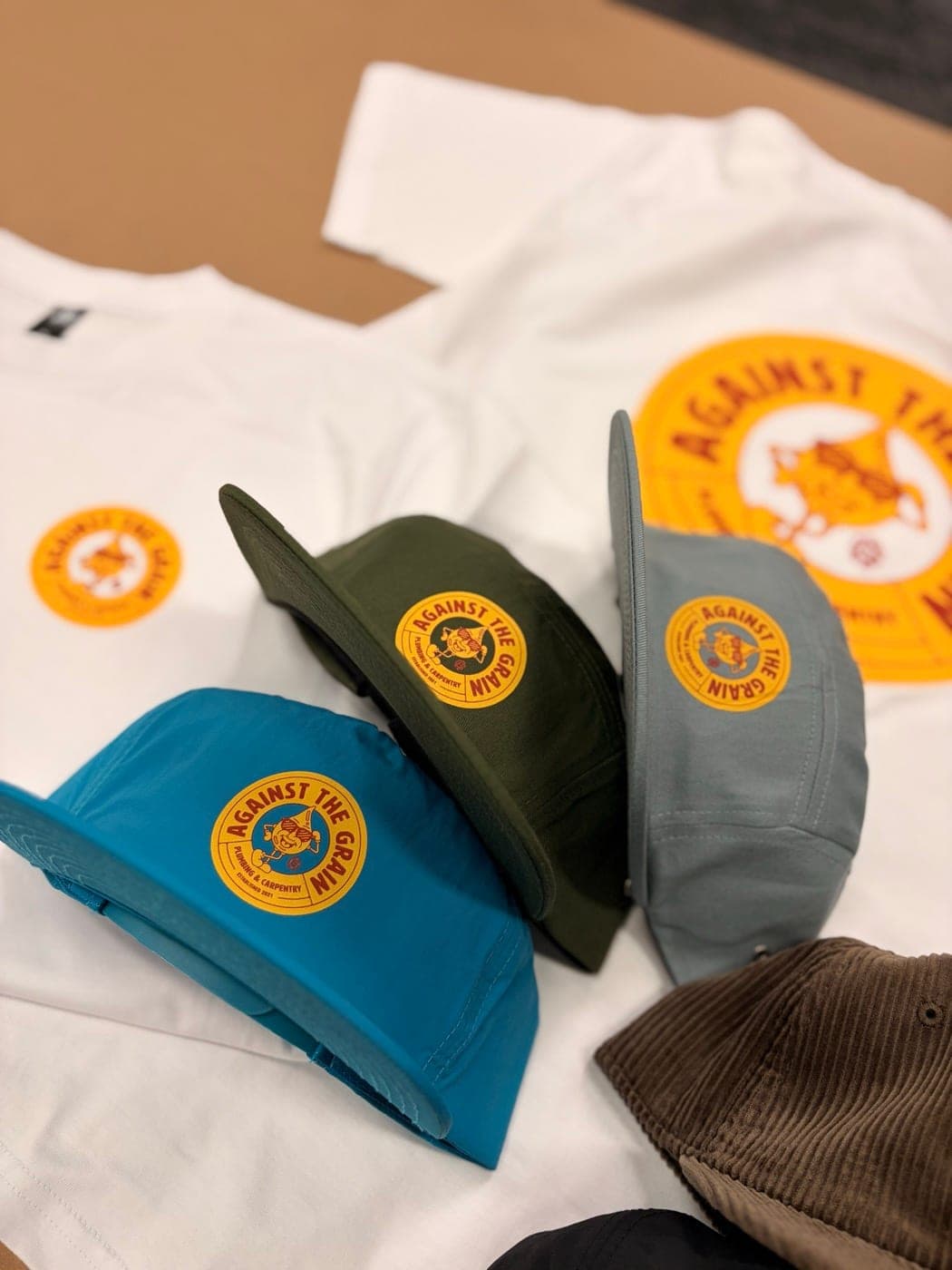Branded apparel and merchandise produced by Capital Prints