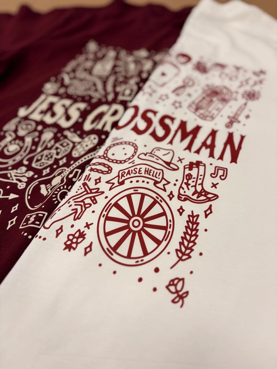 Branded apparel and merchandise produced by Capital Prints
