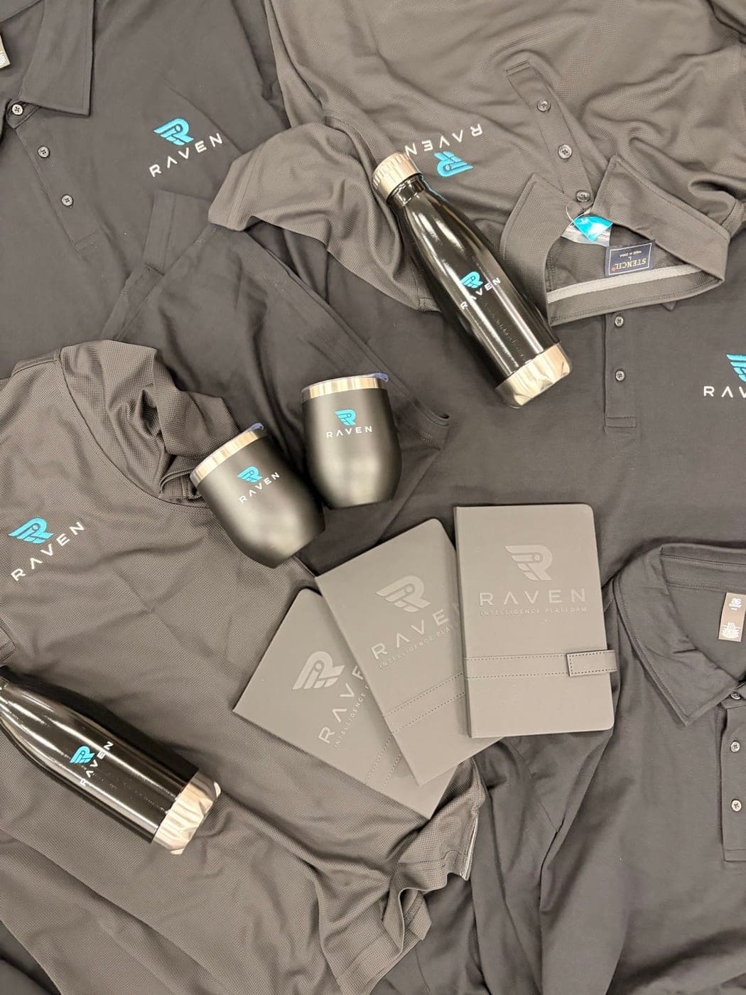 Branded apparel and merchandise produced by Capital Prints