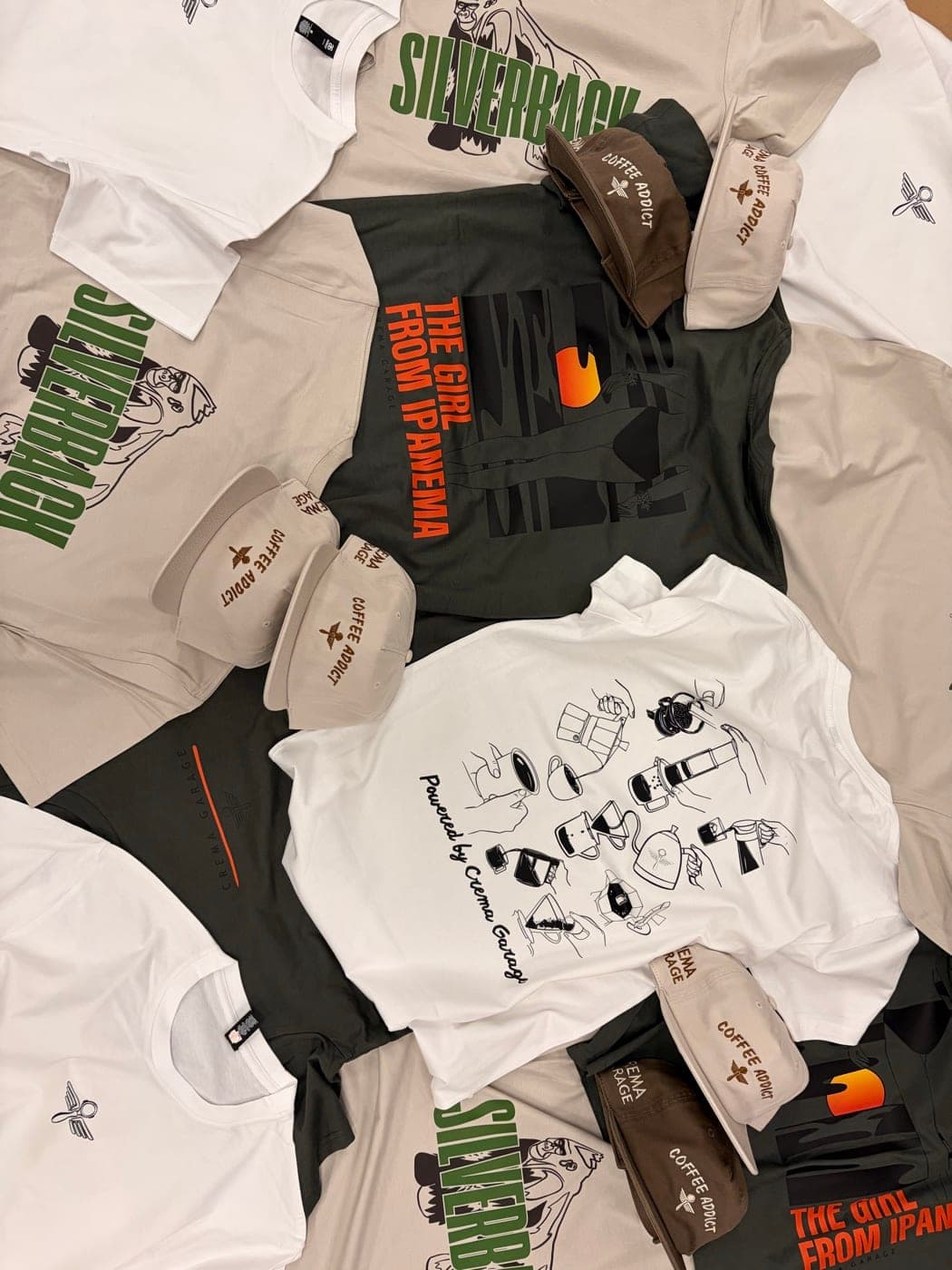 Branded apparel and merchandise produced by Capital Prints