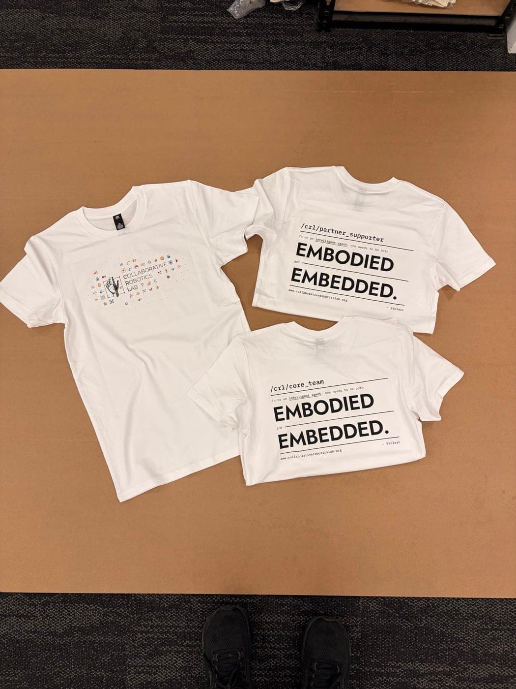 Branded apparel and merchandise produced by Capital Prints