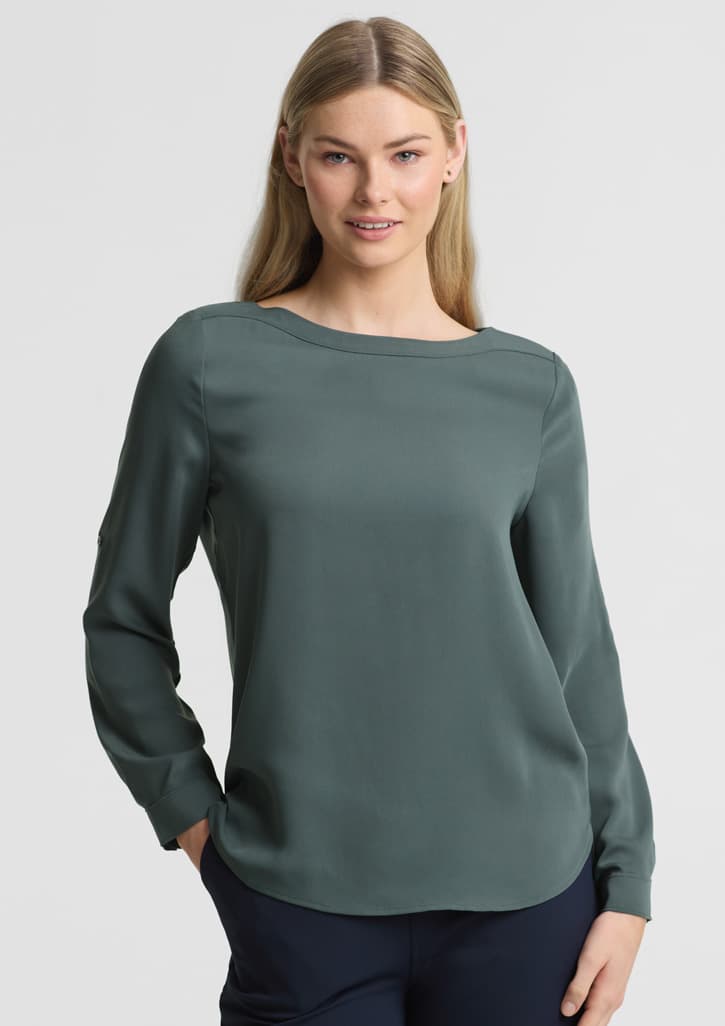 Madison Womens Boatneck Top