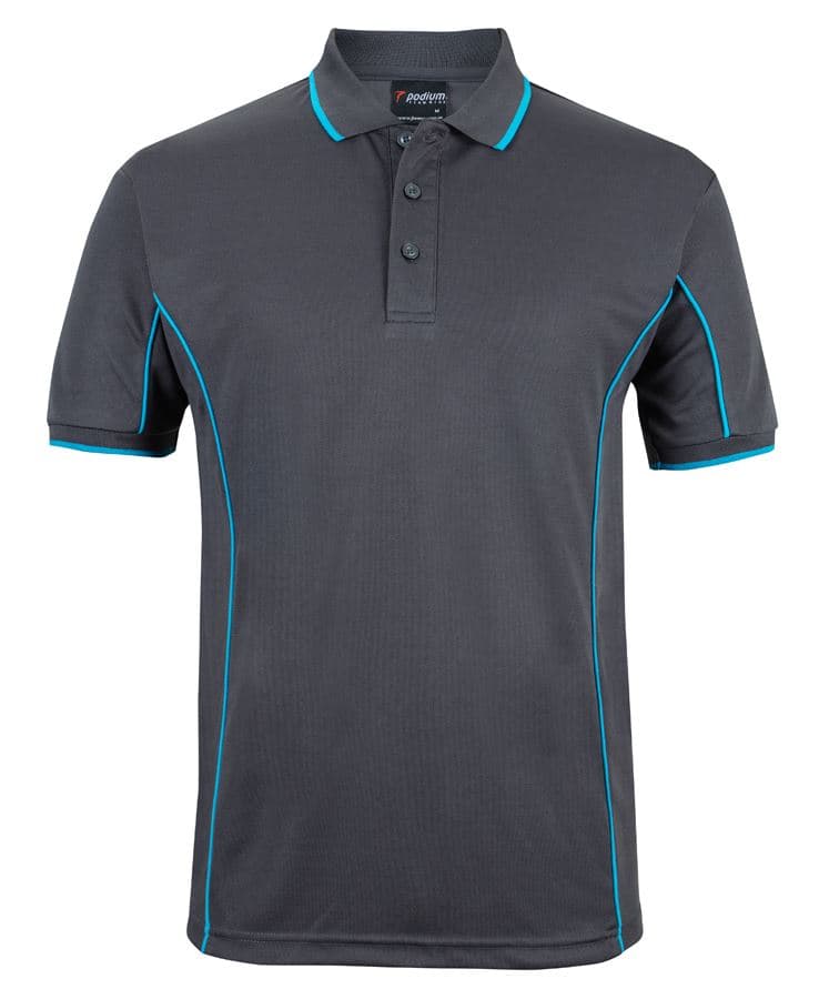 Podium S/S Piping Polo