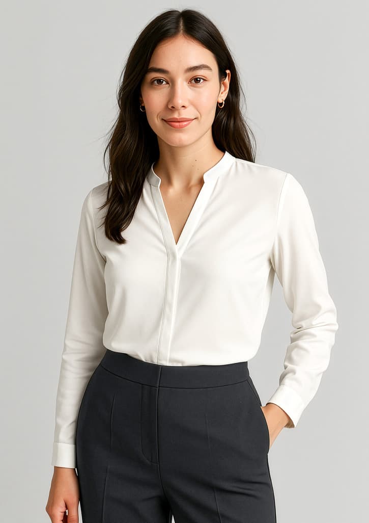Juliette Womens Long Sleeve Blouse