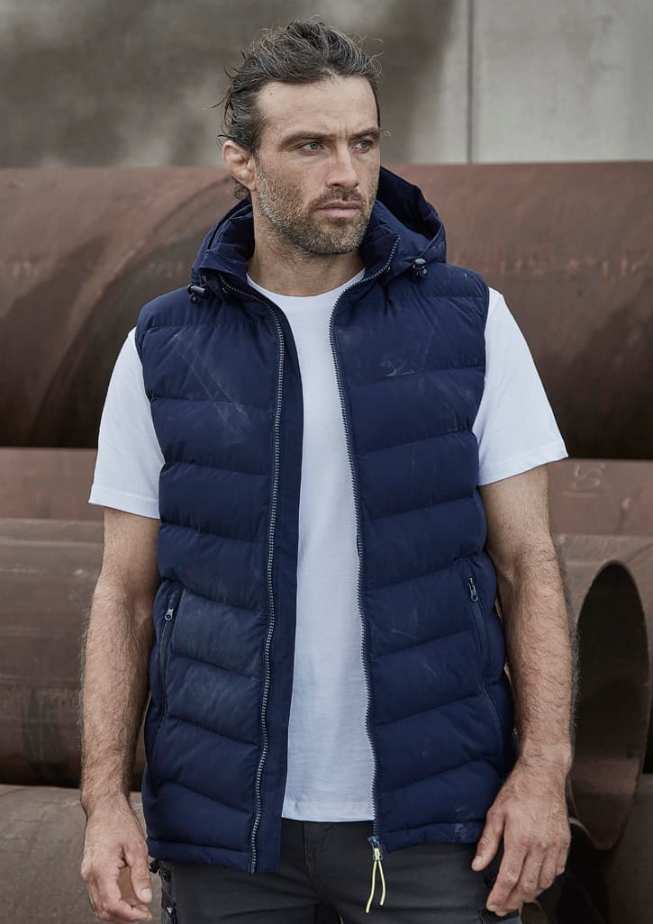 Unisex Streetworx Hooded Puffer Vest