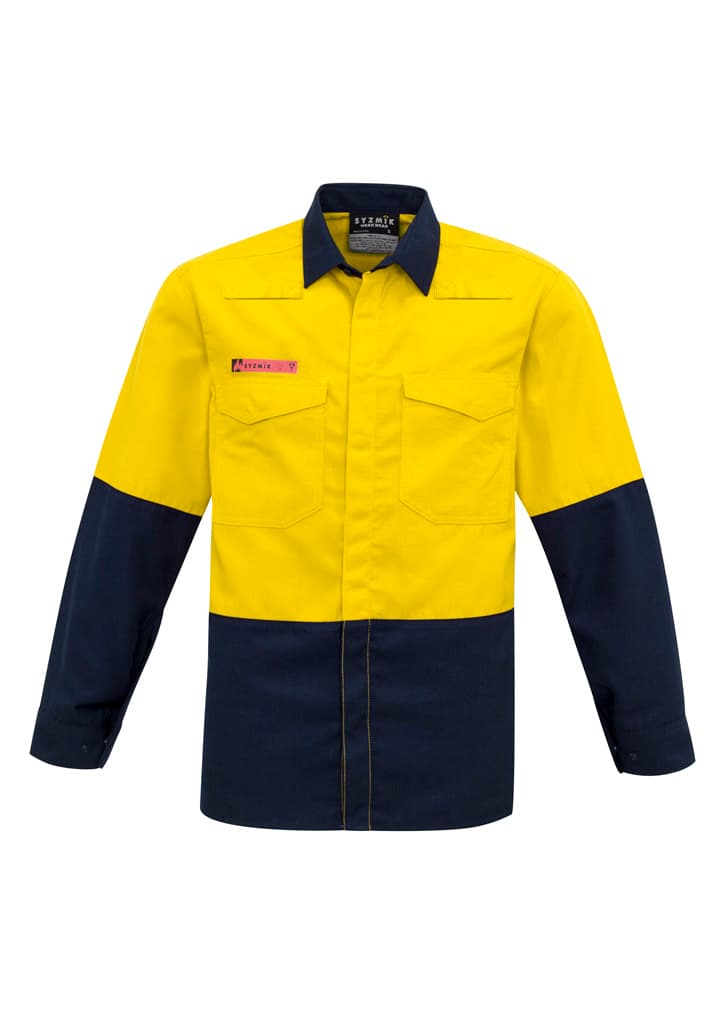 Mens Hi Vis Spliced Shirt