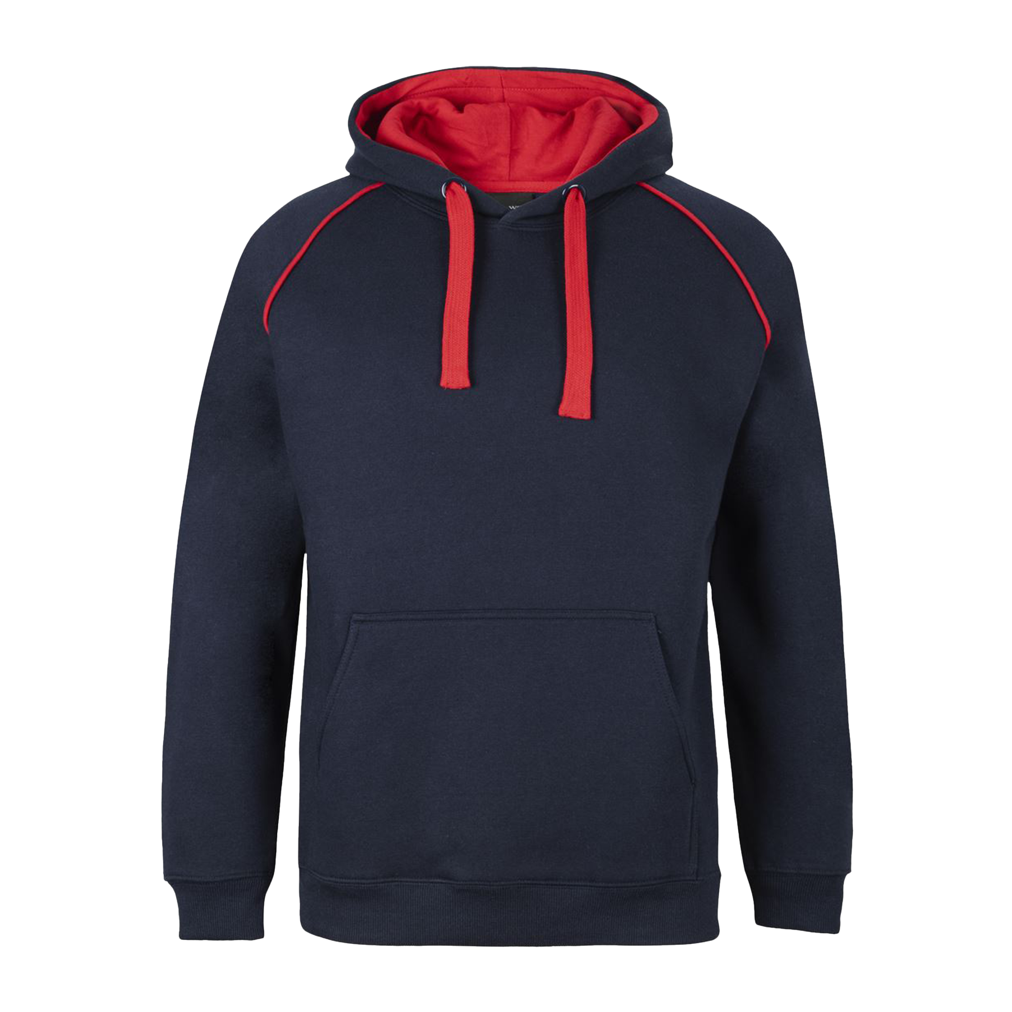JB's Adults Contrast Fleecy Hoodie