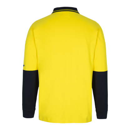 JB's Hi Vis L/S Cotton Polo