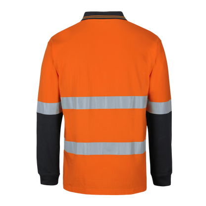 JB's Hi Vis (D+N) L/S Cotton Polo