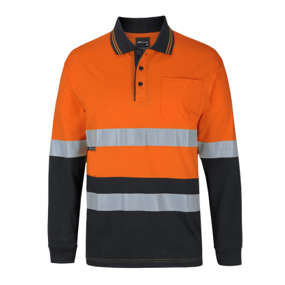 JB's Hi Vis (D+N) L/S Cotton Polo