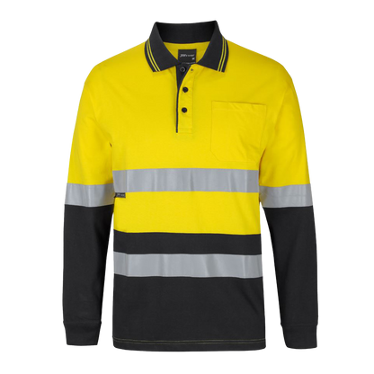 JB's Hi Vis (D+N) L/S Cotton Polo