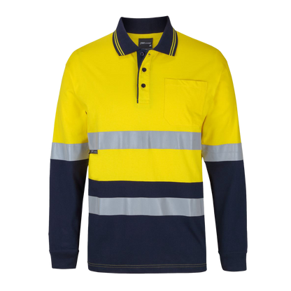 JB's Hi Vis (D+N) L/S Cotton Polo