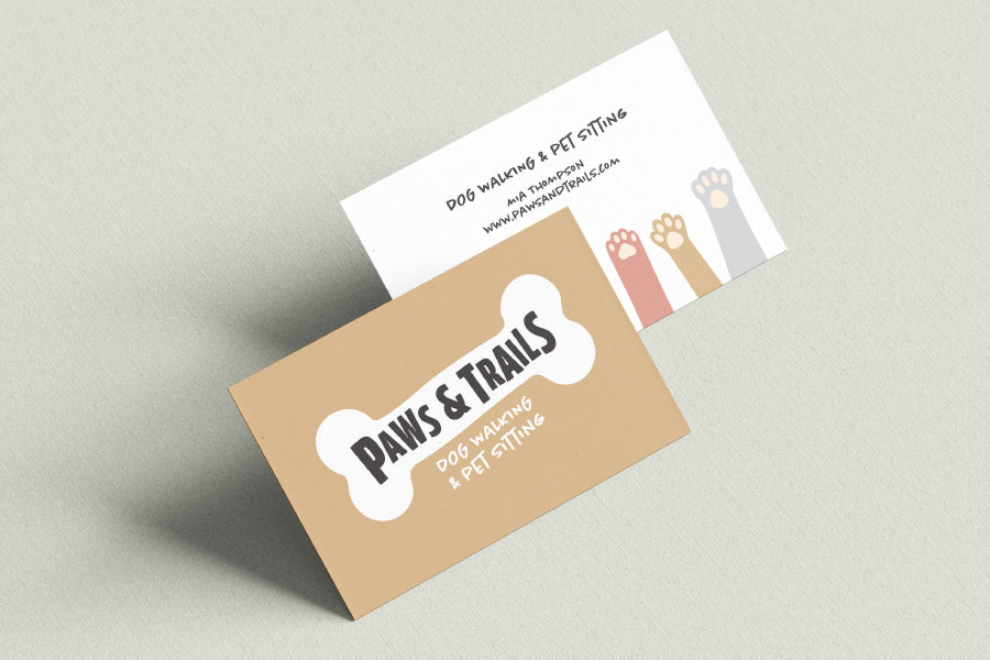 Essential Business Cards - Single Side Print